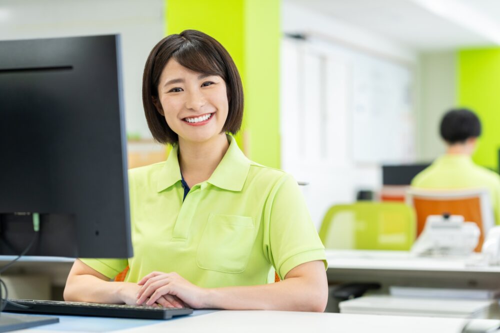 介護職 笑顔